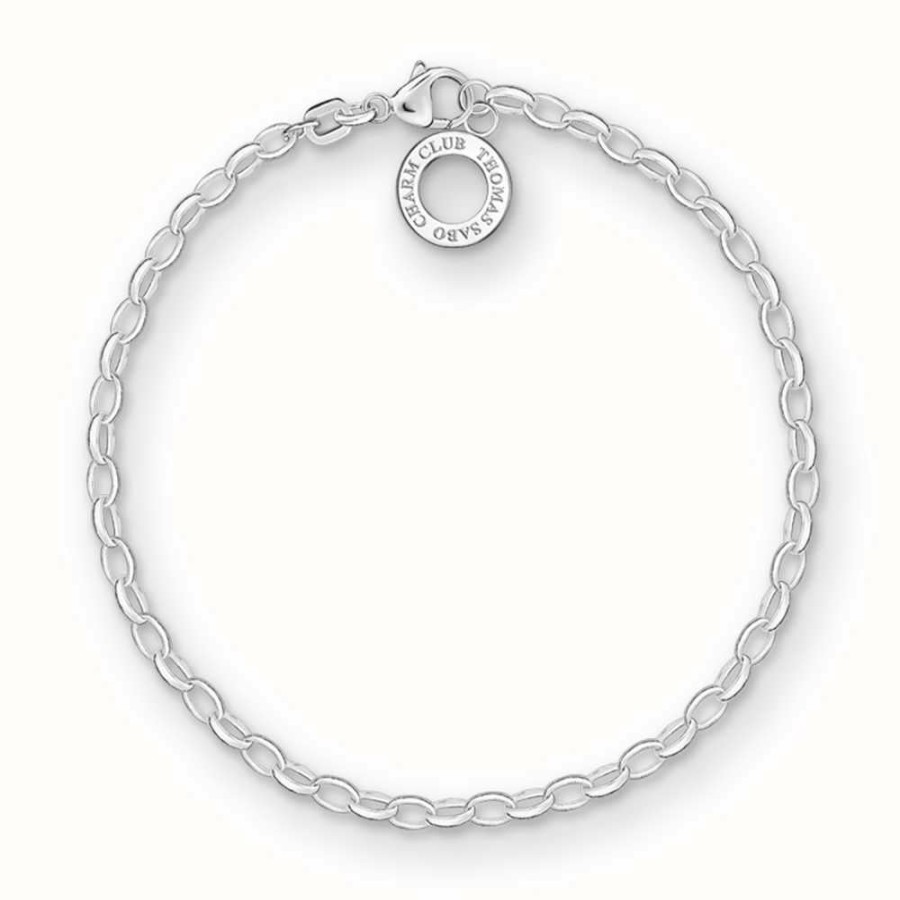 Jewelry Thomas Sabo Jewellery | Thomas Sabo Bracelet 16Cm Charm Carrier 925 Sterling Silver