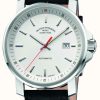 Men'S Muhle Glashutte | Muhle Glashutte 29Er Big Leather Band White Dial