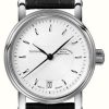 Men'S Muhle Glashutte | Muhle Glashutte Teutonia Ii Medium Leather Band Silver Dial