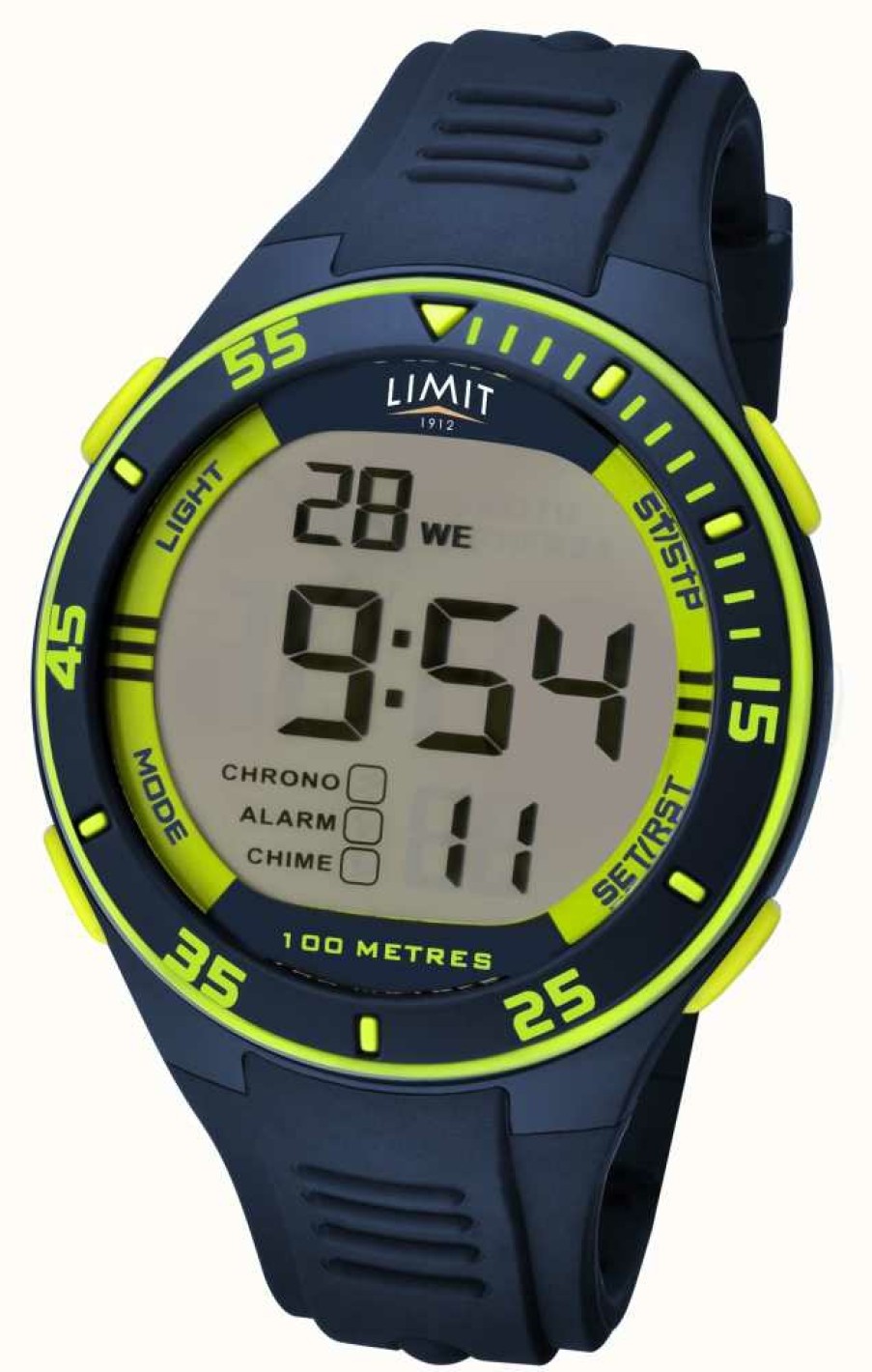 Men'S Limit | Limit Men'S Navy Strap Digital Dial