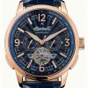 Men'S Ingersoll | Ingersoll Men'S 1892 The Regent Blue Leather Strap Blue Dial