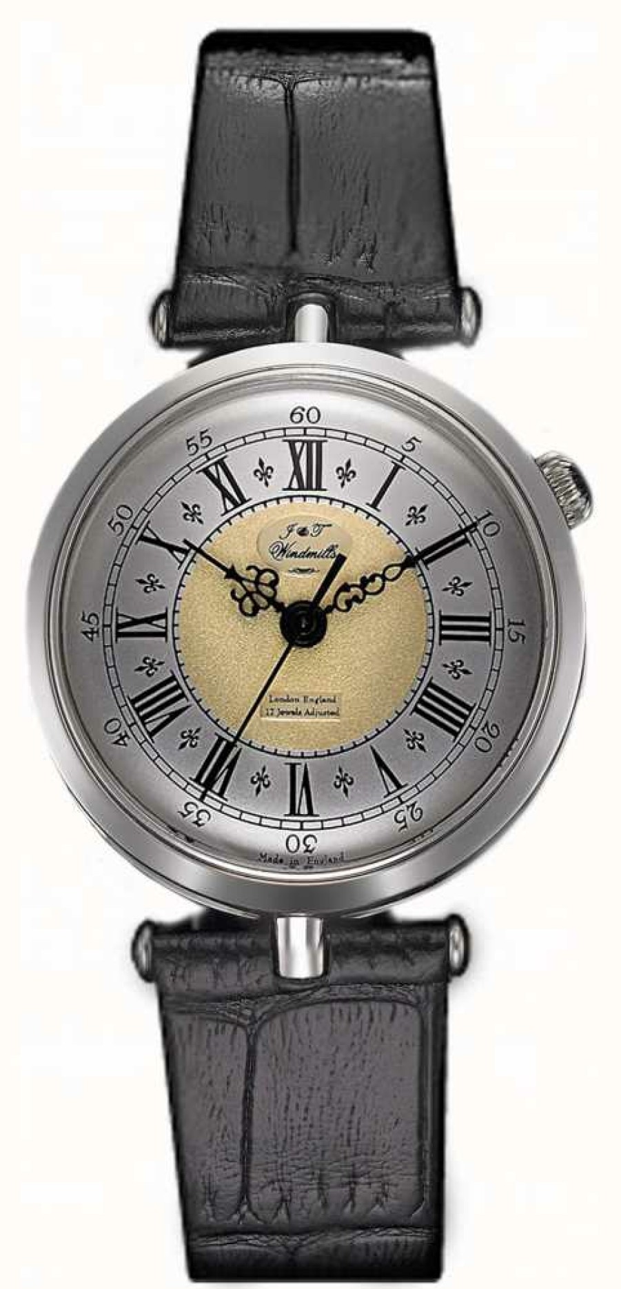 Women'S J&T Windmills | J&T Windmills Womans Throgmorton Mechanical Watch Sterling Silver