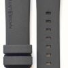 Men'S Elliot Brown | Elliot Brown Men'S 22Mm Grey Rubber Steel Tongue Buckle Strap Only