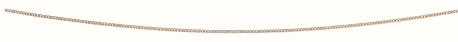 Jewelry Fiorelli | James Moore 9K Rose Gold Dia Cut Chain