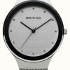 Women'S Bering | Bering Women'S Classic | Polished Silver | Silver Mesh Bracelet