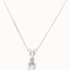 Jewelry James Moore | James Moore 18K White Gold 0.25 Si Diamond Pendant