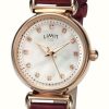 Women'S Limit | Limit Women'S Mother Of Pearl Stone Set Dial Watch