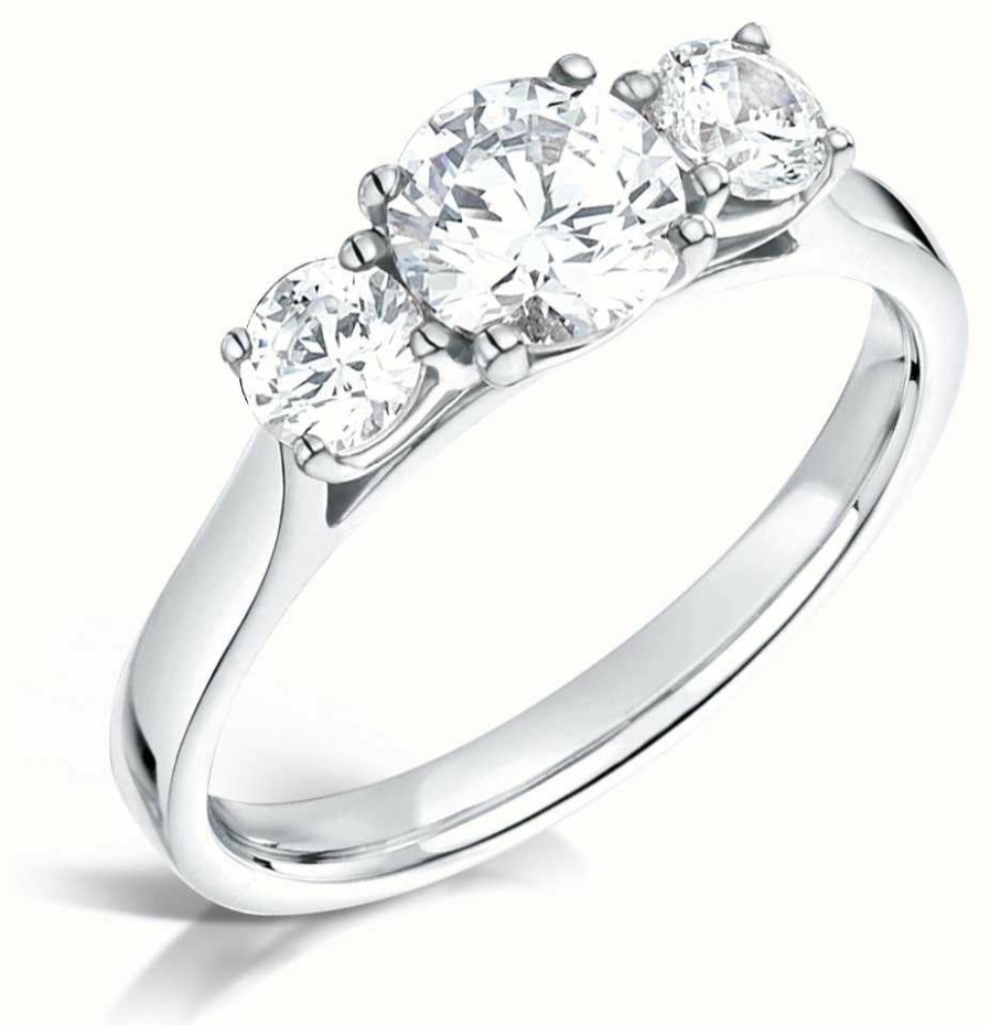 Jewelry Certified Diamond Engagement Rings | Certified Diamond 0.33Ct D Si1 Gia Diamond Engagement Ring