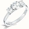 Jewelry Certified Diamond Engagement Rings | Certified Diamond 0.61Ct H Si1 Igi Diamond Engagement Ring