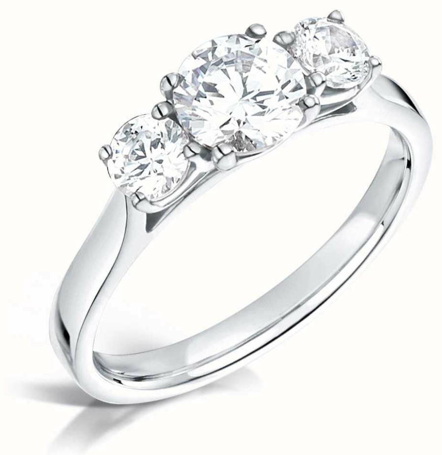 Jewelry Certified Diamond Engagement Rings | Certified Diamond 0.61Ct H Si1 Igi Diamond Engagement Ring