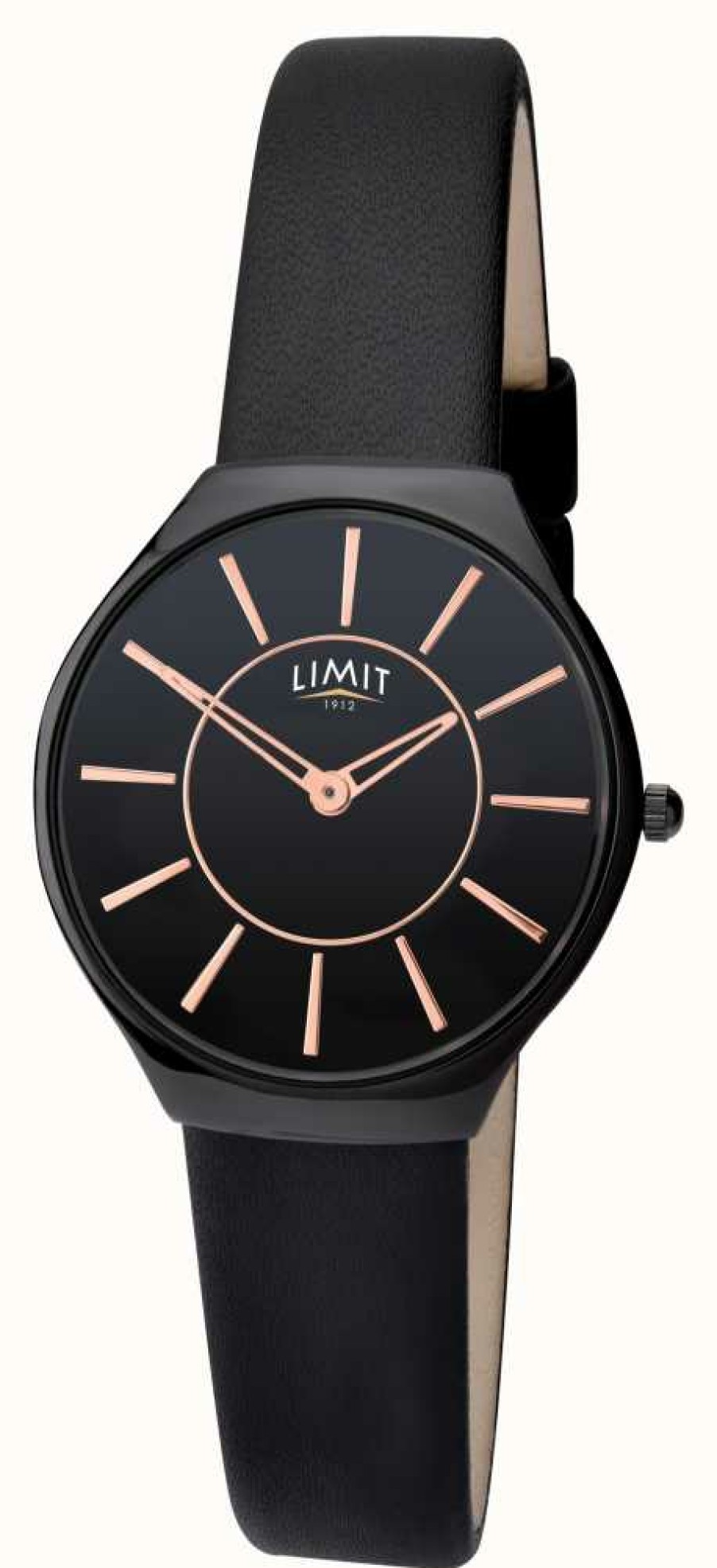 Women'S Limit | Limit Women'S Black Dial Limit Watch