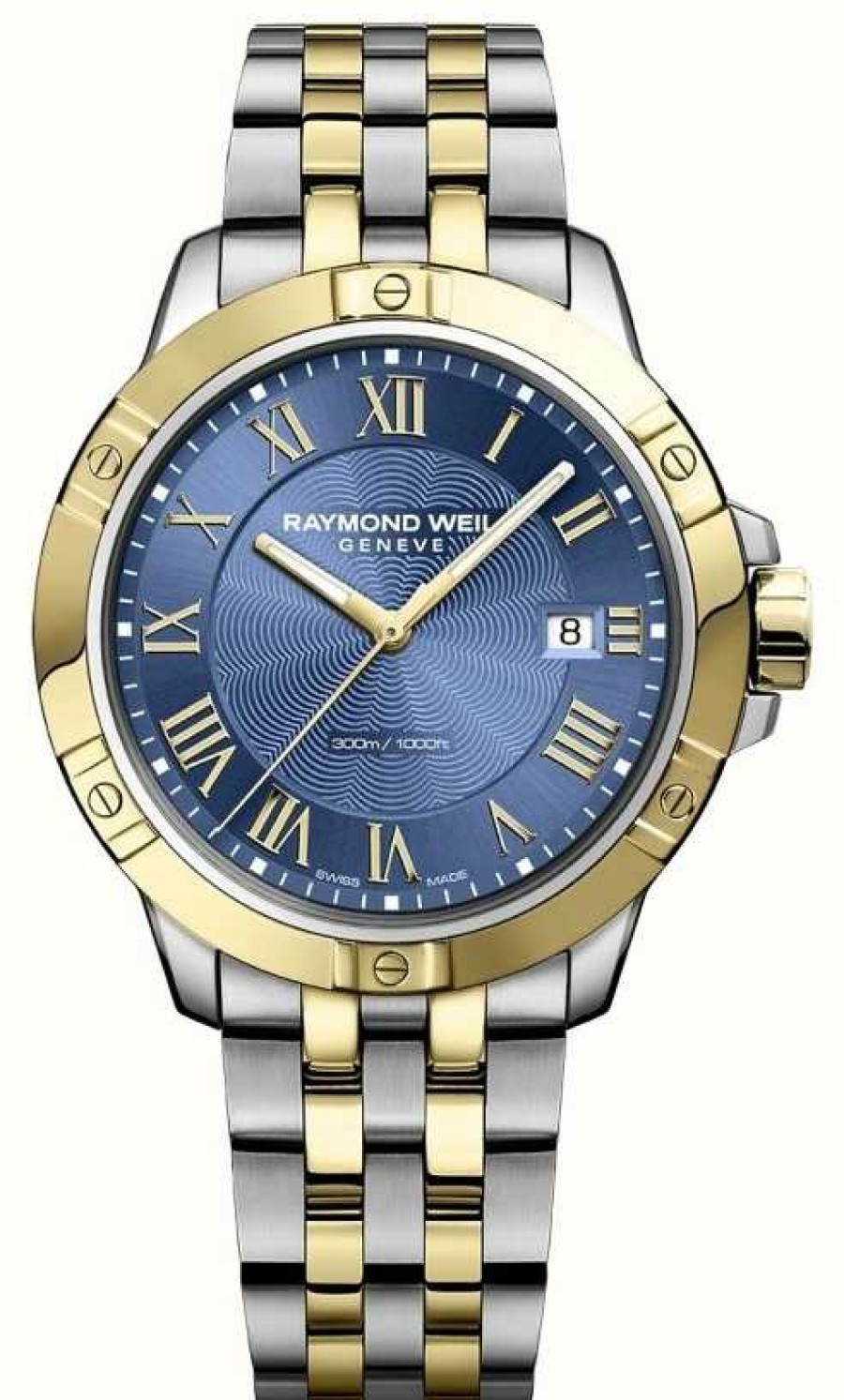 Men'S Raymond Weil | Raymond Weil Men'S Tango Watch | Stainless Steel Strap | Deep Blue Dial