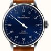 Men'S MeisterSinger | Meistersinger Men'S Classic No. 3 Automatic Sunburst Blue