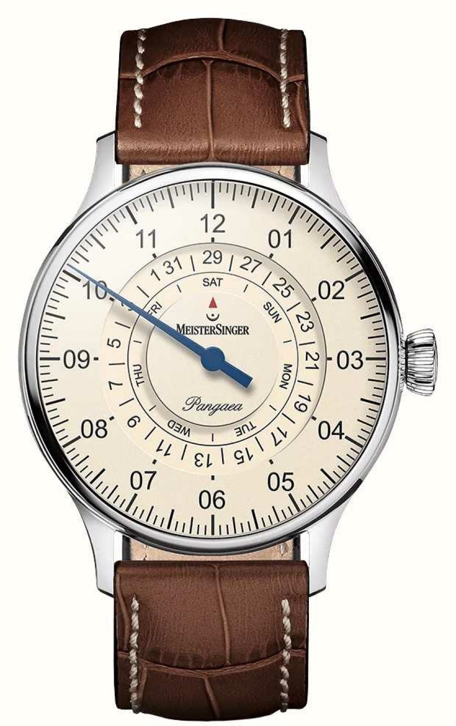 Jewelry MeisterSinger | Meistersinger Men'S Classic Plus Pangaea Day Date