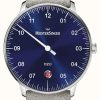 Men'S MeisterSinger | Meistersinger Men'S Form And Style Neo Automatic Sunburst Blue