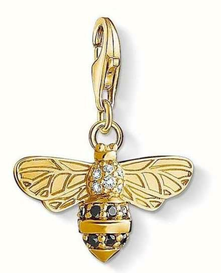 Jewelry Thomas Sabo Jewellery | Thomas Sabo Gold Plated Sterling Silver Bee