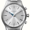 Women'S Kronaby | Kronaby Sekel Hybrid Smartwatch (38Mm) Silver Dial / 3-Link Stainless Steel Bracelet