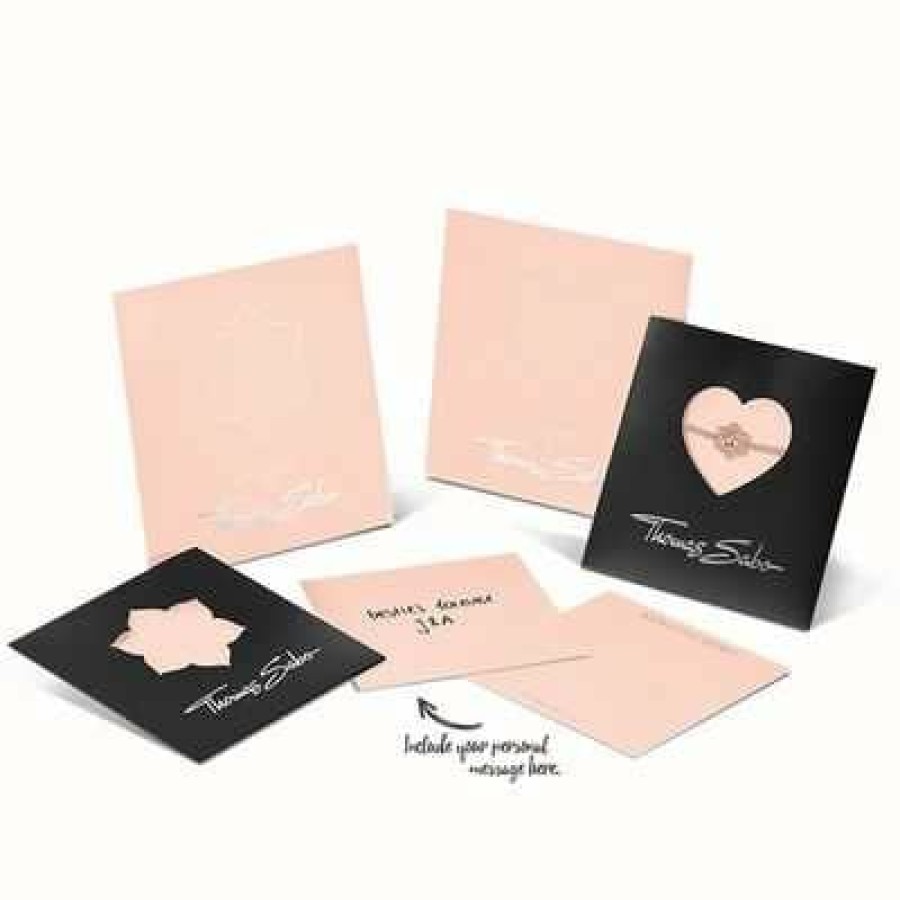 Jewelry Thomas Sabo Jewellery | Thomas Sabo Sterling Silver Glam And Soul Little Secrets Rose Gold Heart