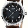 Men'S Muhle Glashutte | Muhle Glashutte Men'S Lunova Datum Automatic Brown Leather