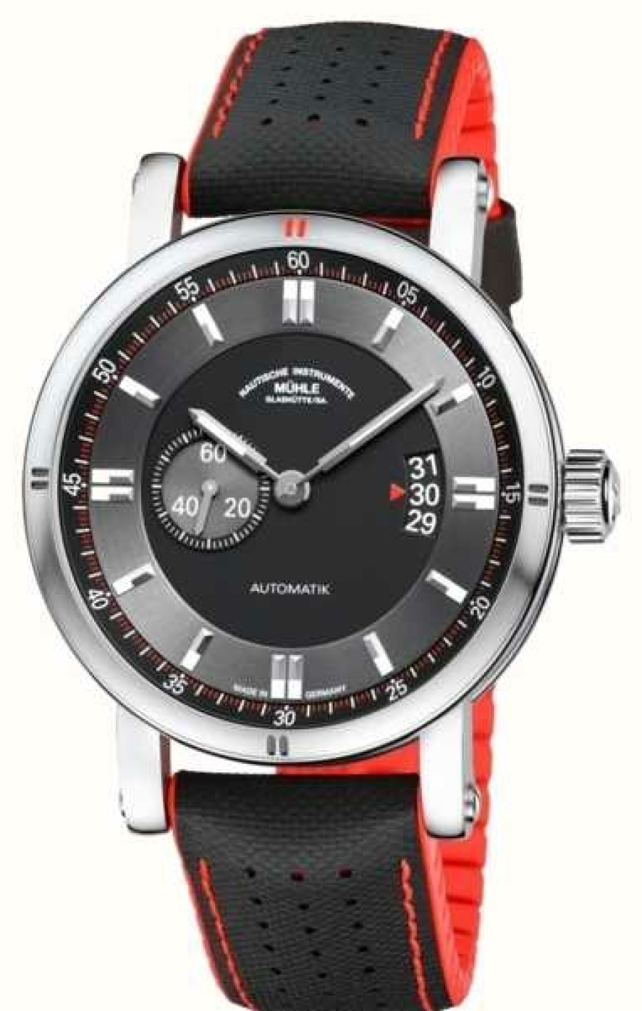 Men'S Muhle Glashutte | Muhle Glashutte Men'S Teutonia Sport Ii Automatic With Date