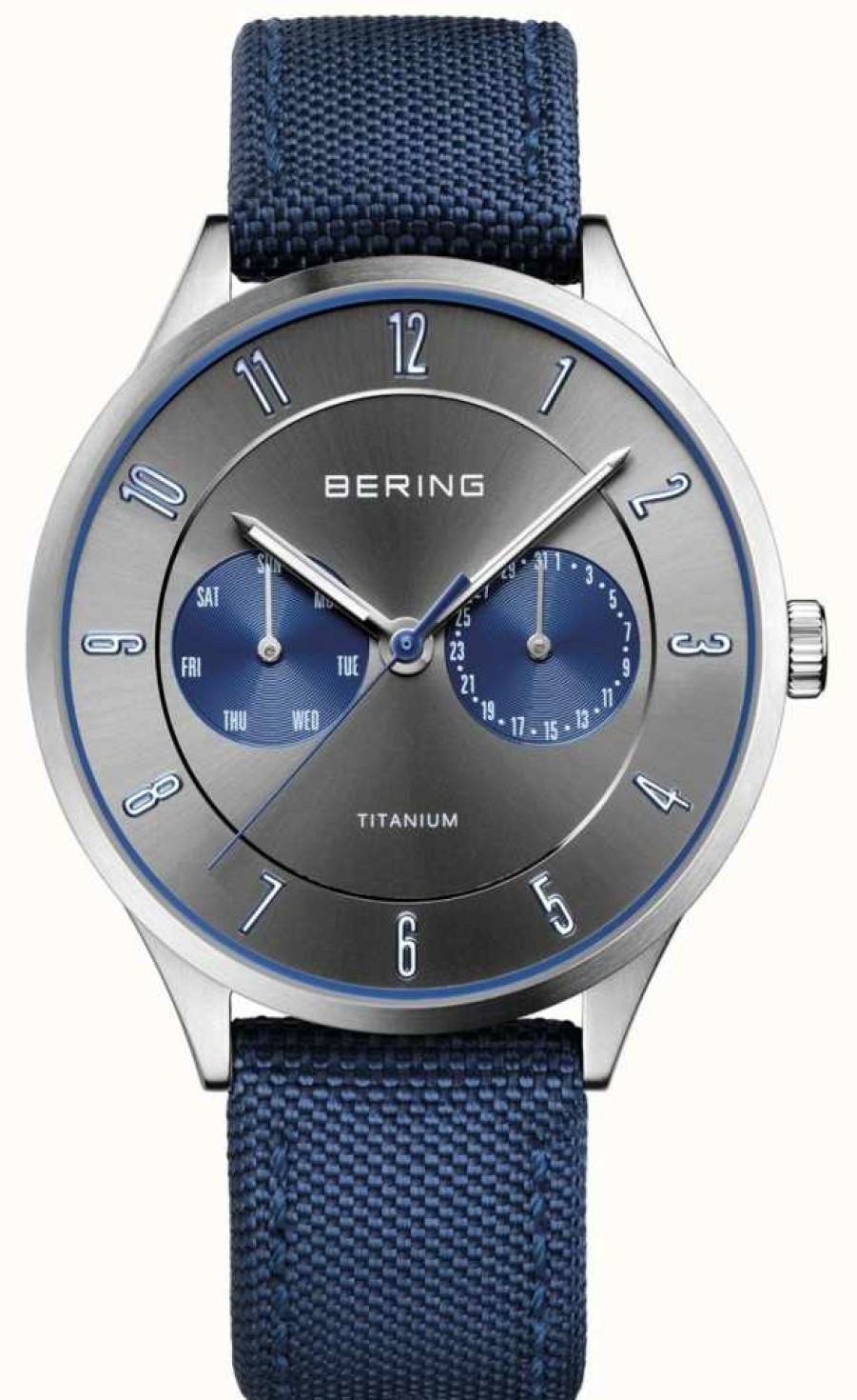 Men'S Bering | Bering Men'S Ultra Light Titanium Nylon Blue