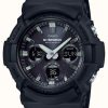 Men'S Casio | Casio Waveceptor Alarm Chronograph Grey/Black