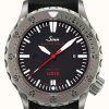 Men'S Sinn | Sinn U212 Ezm 16 Mission Timer U-Boat Steel Black Silicone Strap