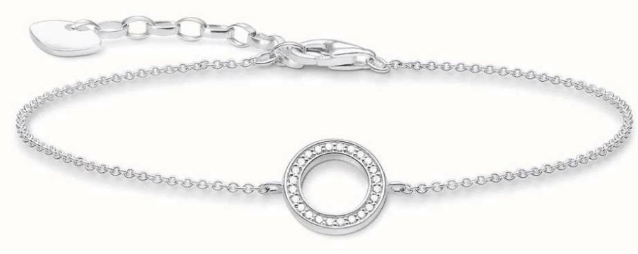 Jewelry Thomas Sabo Jewellery | Thomas Sabo Sterling Silver Circle Bracelet