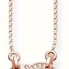 Jewelry Thomas Sabo Jewellery | Thomas Sabo Rose Gold Plated Together Necklace