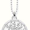 Jewelry Thomas Sabo Jewellery | Thomas Sabo Sterling Silver Tree Necklace Pendant