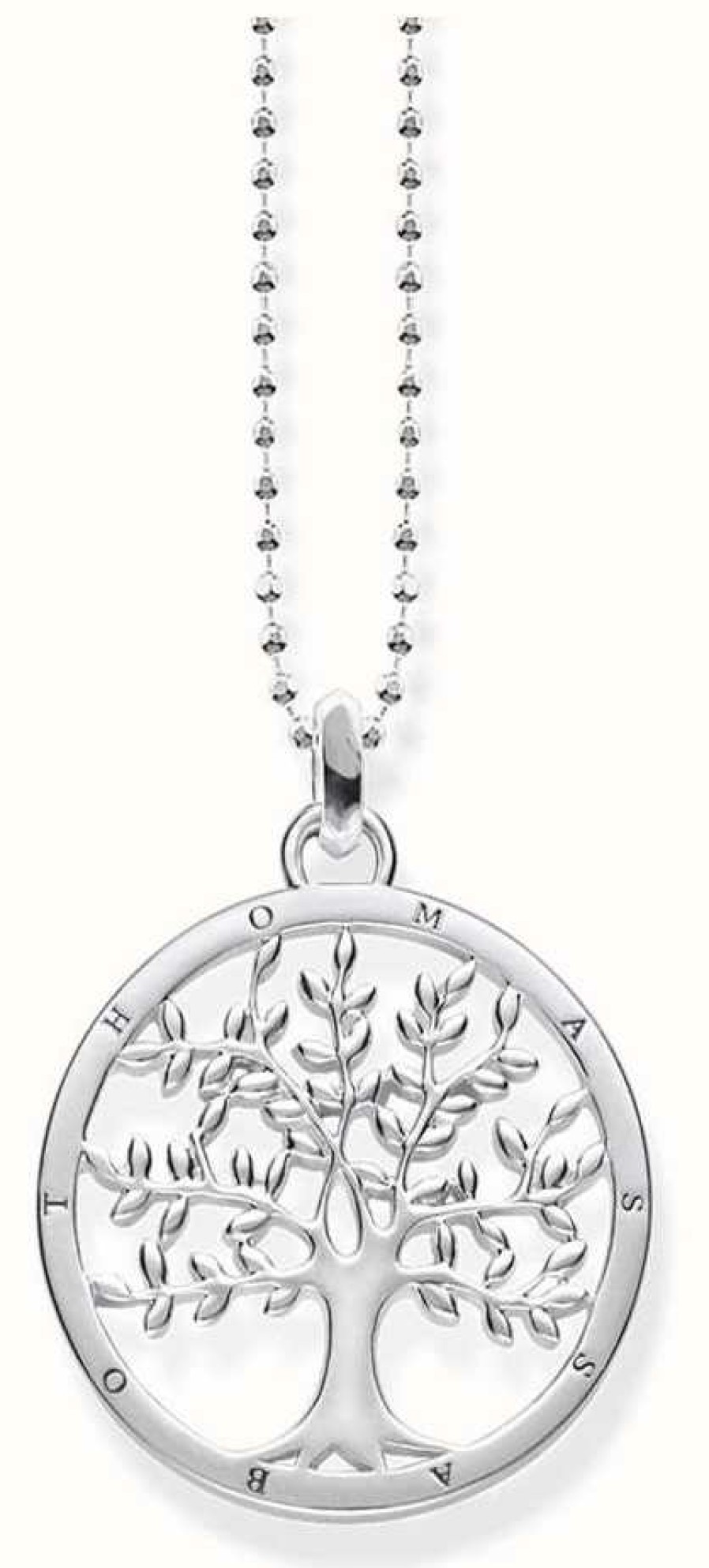 Jewelry Thomas Sabo Jewellery | Thomas Sabo Sterling Silver Tree Necklace Pendant