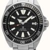 Men'S Seiko | Seiko Prospex Samurai Patterned Dial Screw Down Crown Stainless Srpb51K1