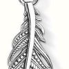 Jewelry Thomas Sabo Jewellery | Thomas Sabo Ethnic Feather Sterling Silver Charm