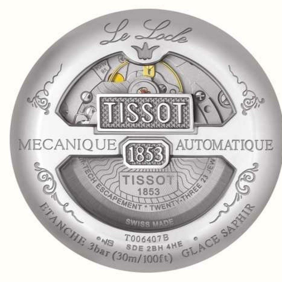 Men'S Tissot | Tissot Men'S Le Locle Powermatic 80 Automatic Stainless Steel Watch