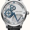 Men'S Maurice Lacroix | Maurice Lacroix Masterpiece Square Wheel Retrograde Automatic Watch