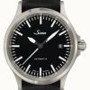 Men'S Sinn | Sinn 556 I Sports Sapphire Glass Black Silicone Strap