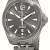 Men'S Certina | Certina Men'S Ds Action Watch Grey Dial Titanium Bracelet