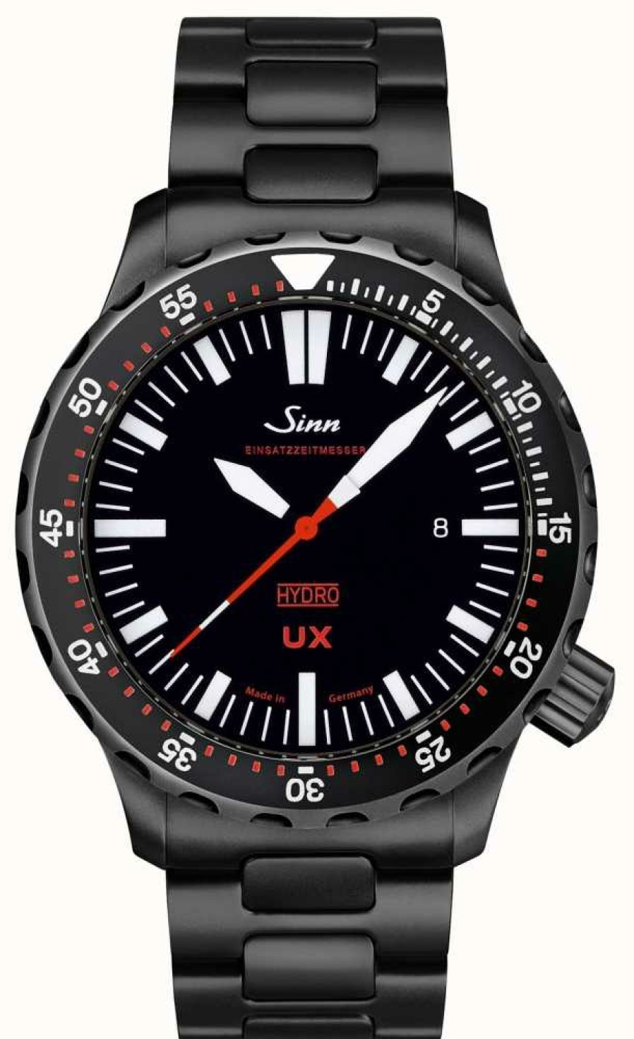 Men'S Sinn | Sinn Men'S Ux S Ezm 2B Pvd Bracelet 5000M Water Resistant