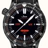 Men'S Sinn | Sinn Ux S Gsg 9 Pvd Leather 5000M Water Resistant