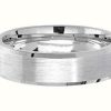 Jewelry James Moore | James Moore Th Silver Satin 6 Mm Wedding Band X