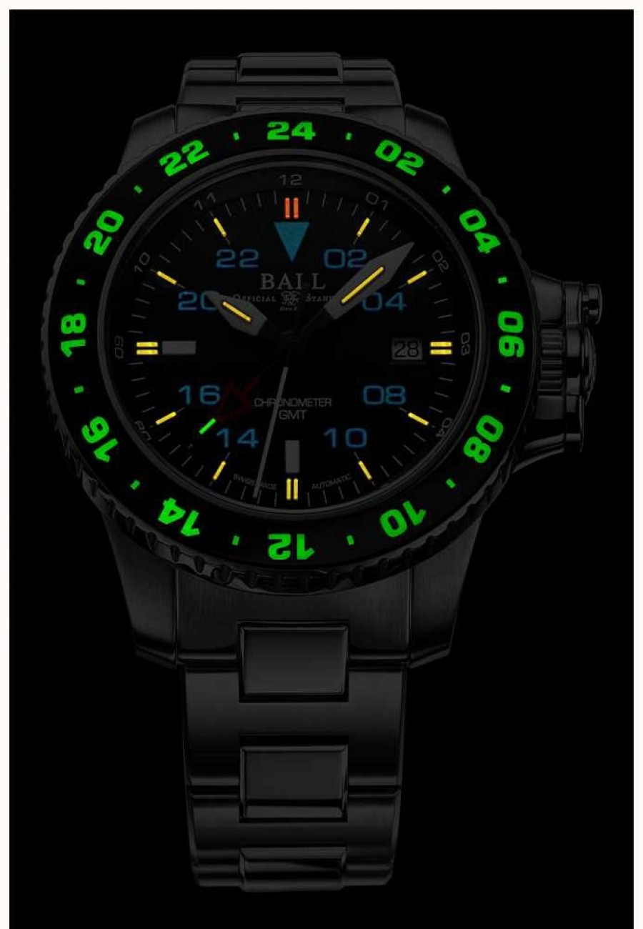 Men'S Ball Watch Company | Ball Watch Company Engineer Hydrocarbon Aerogmt Ii 42Mm Black Dial