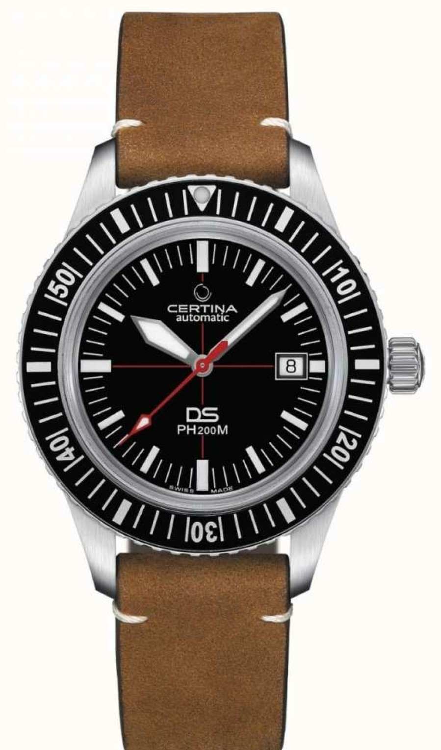 Men'S Certina | Certina Men'S Ds Ph200M Automatic Black Dial