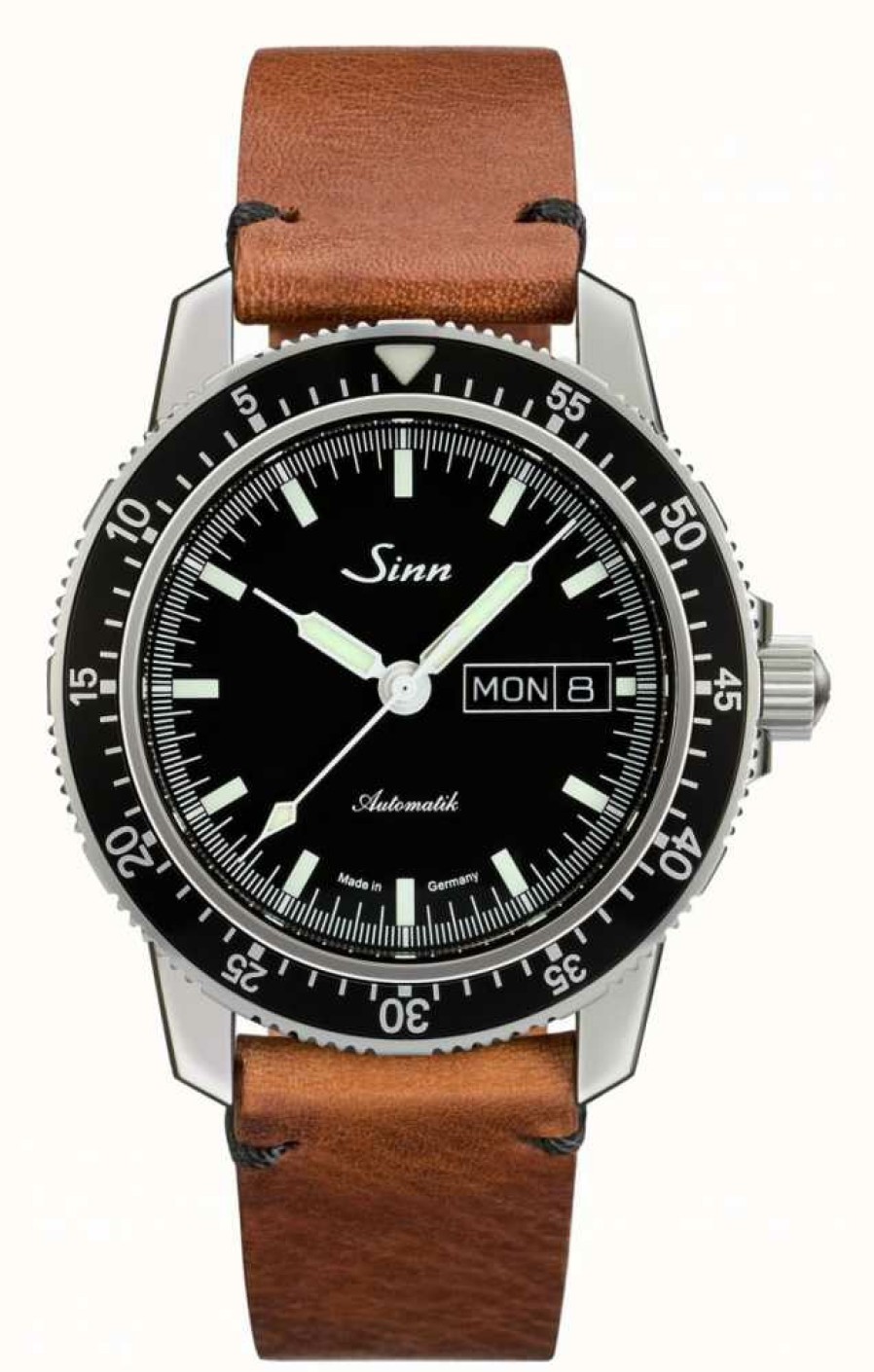 Men'S Sinn | Sinn St Sa I Classic Pilot Watch Cowhide Vintage Leather