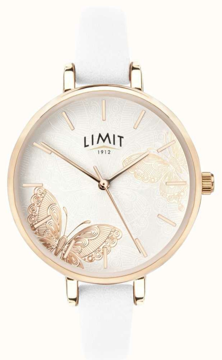 Women'S Limit | Limit | Women'S Secret Garden Watch | White Butterfly Dial