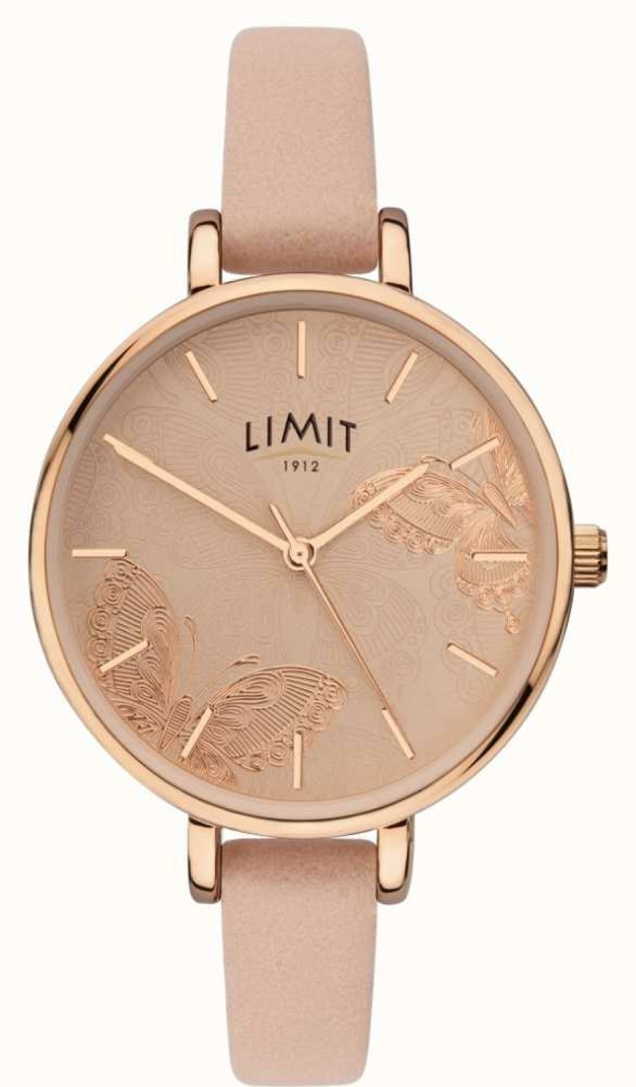 Women'S Limit | Limit | Women'S Secret Garden Watch | Peach Butterfly Dial