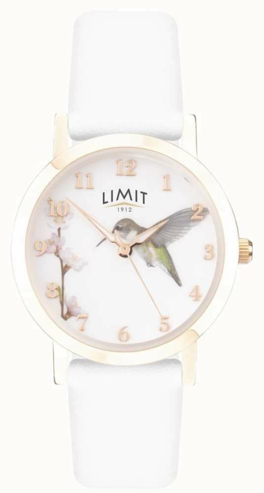 Women'S Limit | Limit | Women'S Watch Secret Garden | White Leather Strap