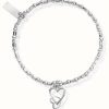 Jewelry ChloBo Jewellery | Chlobo Women'S | Interlocking Love Heart | Bracelet