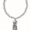 Jewelry ChloBo Jewellery | Chlobo Women'S | Sparkle Ball Tassel | Bracelet