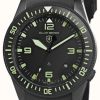 Jewelry Elliot Brown | Elliot Brown | Men'S | Holton Professional | Military | Black Rubber Strap