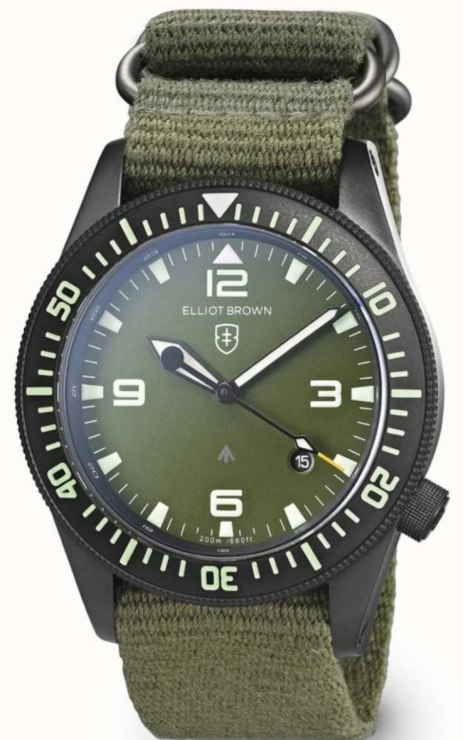 Men'S Elliot Brown | Elliot Brown | Men'S | Holton Professional | Green Webbing